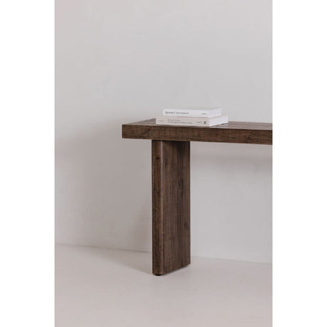 Modern European furniture - Rustic Pine Console Table - www.oroa.com