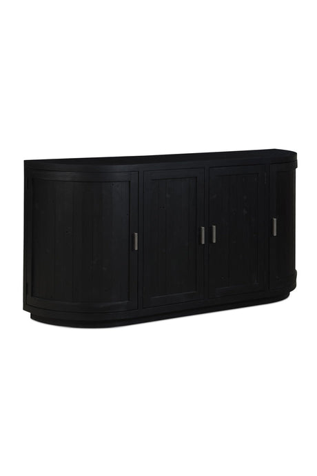 Modern European furniture - Pine Wood 4-Door Sideboard - www.oroa.com