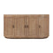 Modern European furniture - Pine Wood 4-Door Sideboard - www.oroa.com
