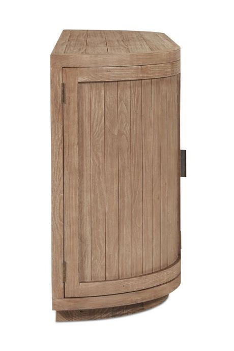 Modern European furniture - Pine Wood 4-Door Sideboard - www.oroa.com