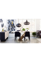 Modern European furniture - White Waxed Oak Dining Table - www.oroa.com