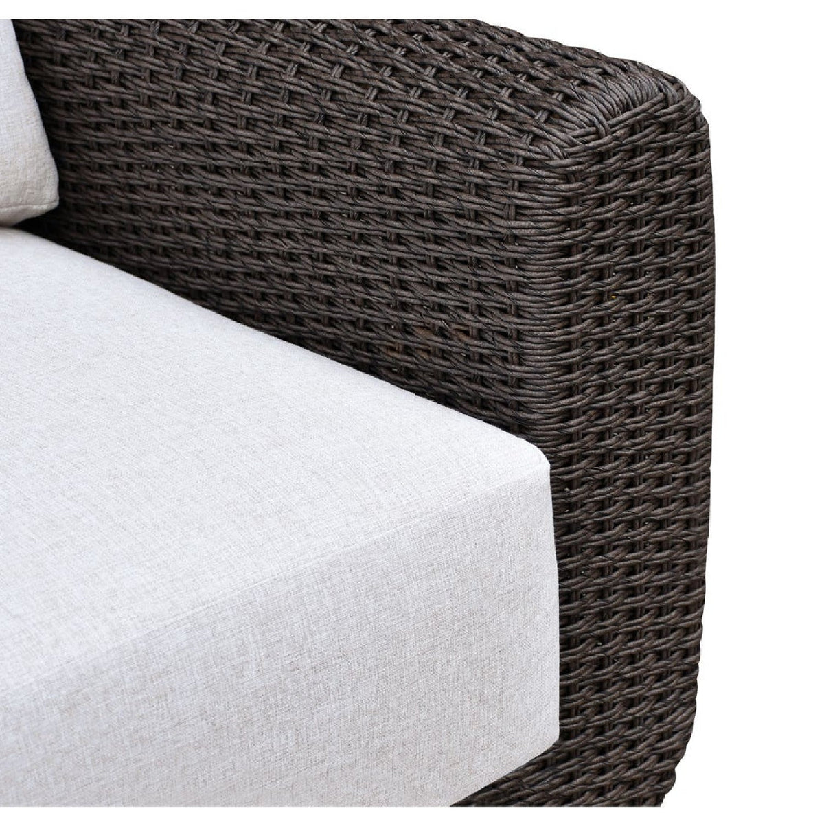 Modern European furniture - Wicker Framed Indoor/Outdoor Sofa - www.oroa.com