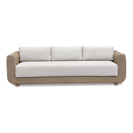 Modern European furniture - Wicker Framed Indoor/Outdoor Sofa - www.oroa.com