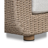 Modern European furniture - Wicker Framed Indoor/Outdoor Sofa - www.oroa.com