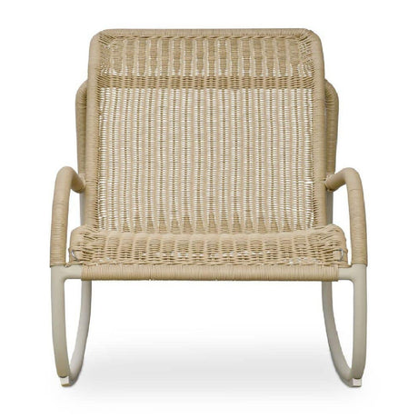 Modern European furniture - Minimalist Outdoor Wicker Rocking Chair - www.oroa.com