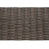 Modern European furniture - Brown Wicker Outdoor Accent Chair - www.oroa.com