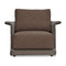 Modern European furniture - Curved Arm Wicker Outdoor Chair - www.oroa.com