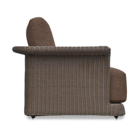 Modern European furniture - Curved Arm Wicker Outdoor Chair - www.oroa.com