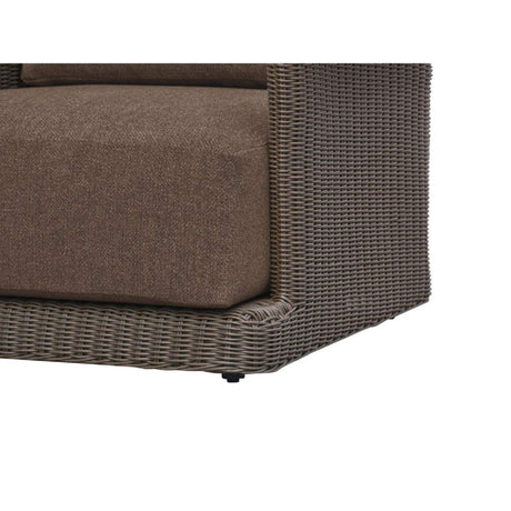 Modern European furniture - Curved Arm Wicker Outdoor Chair - www.oroa.com
