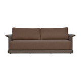 Modern European furniture - Curved Arm Wicker Outdoor Sofa - www.oroa.com