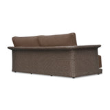 Modern European furniture - Curved Arm Wicker Outdoor Sofa - www.oroa.com
