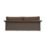 Modern European furniture - Curved Arm Wicker Outdoor Sofa - www.oroa.com