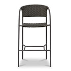 Modern European furniture - Basketweave Outdoor Bar Stool - www.oroa.com