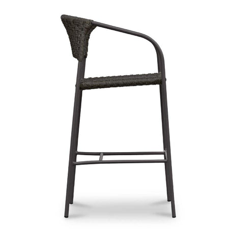 Modern European furniture - Basketweave Outdoor Bar Stool - www.oroa.com