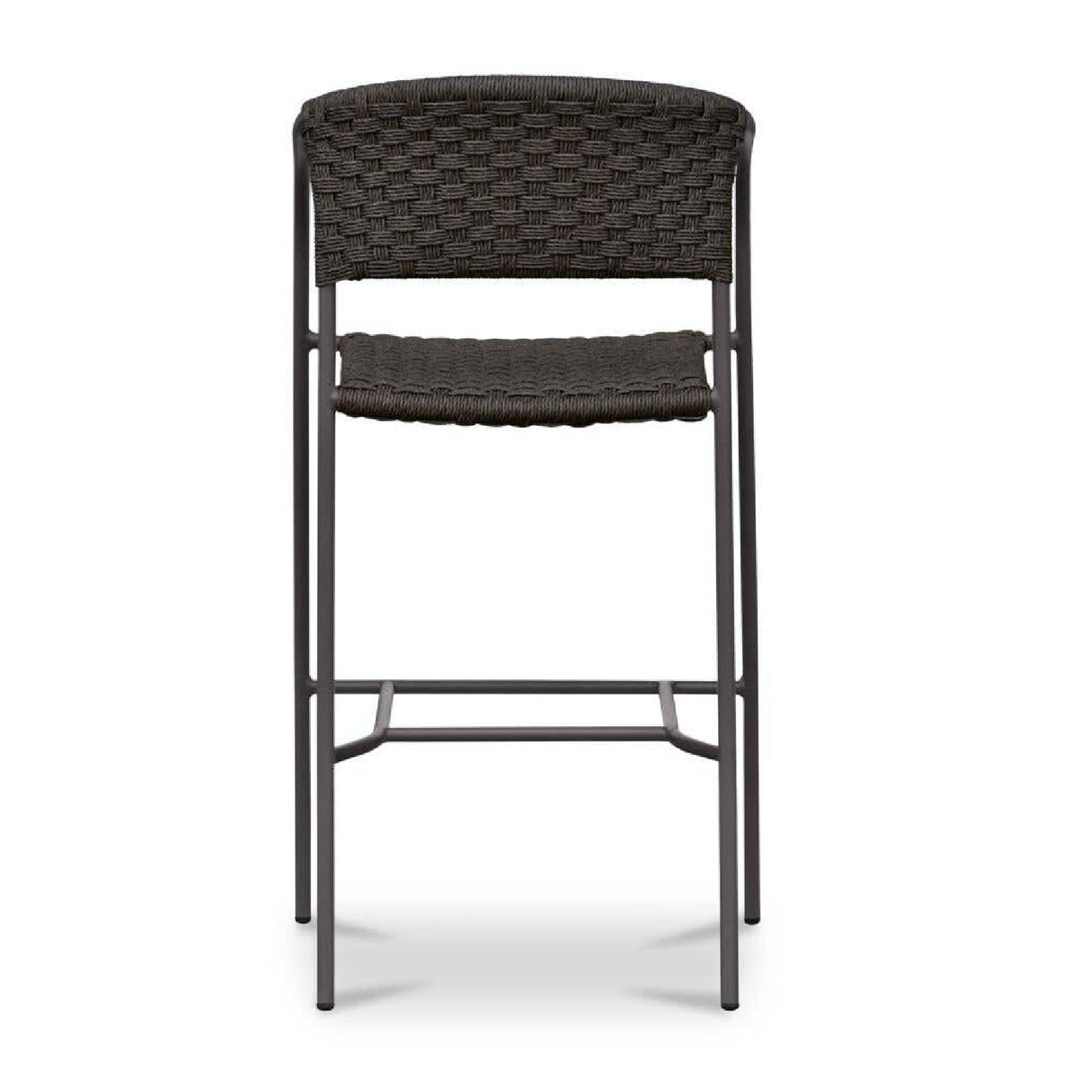 Modern European furniture - Basketweave Outdoor Bar Stool - www.oroa.com
