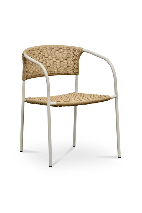 Modern European furniture - Basketweave Outdoor Dining Chairs (2) - www.oroa.com