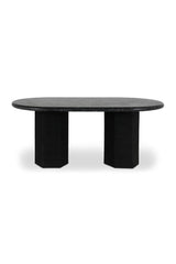 Modern European furniture - Jute-Wrapped Base Dining Table - www.oroa.com