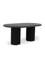 Modern European furniture - Jute-Wrapped Base Dining Table - www.oroa.com