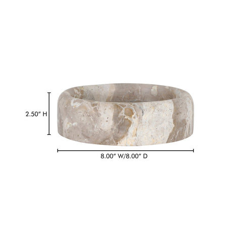 Modern European furniture - Marble Round Catchall - www.oroa.com
