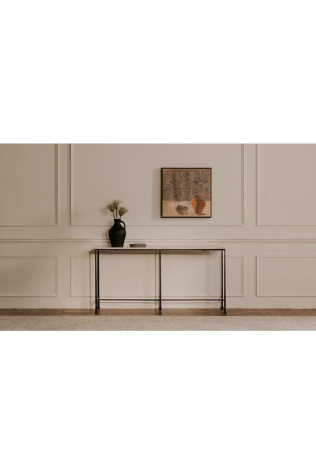 Modern European furniture - Black Terracotta Vase - www.oroa.com