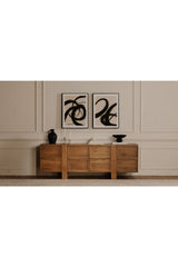 Modern European furniture - Black Terracotta Vase - www.oroa.com