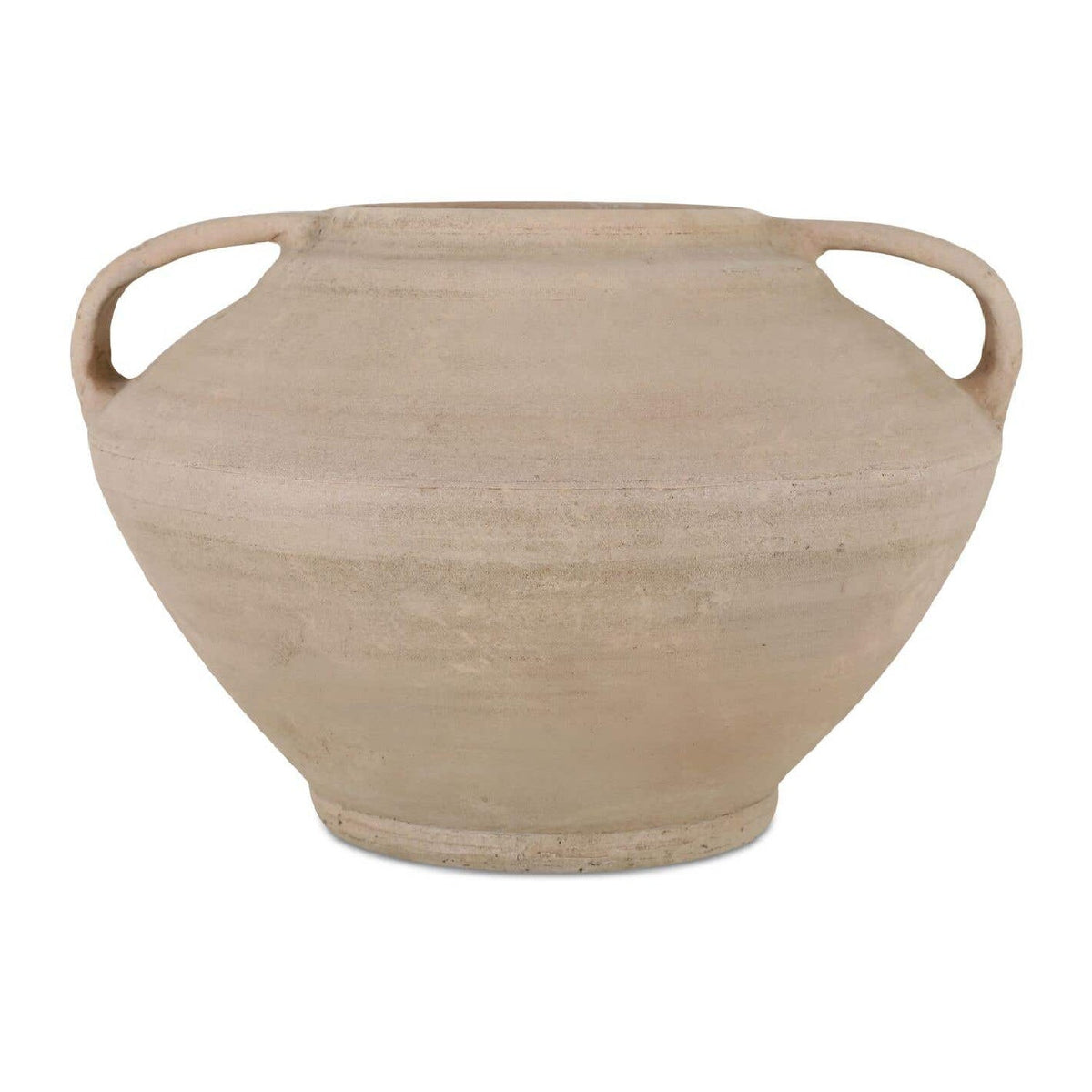 Beige Terracotta Classic Vase | Novi Living Terre