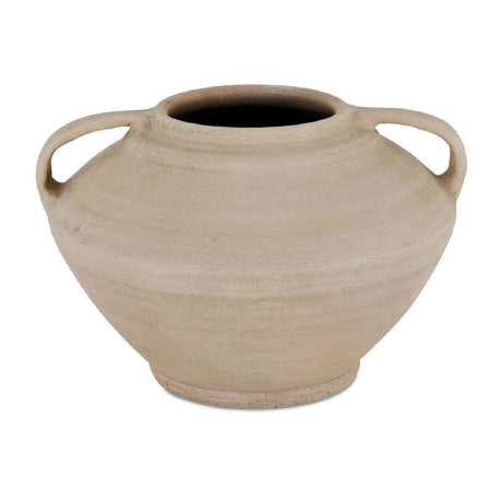 Beige Terracotta Classic Vase | Novi Living Terre