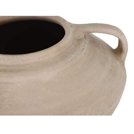 Beige Terracotta Classic Vase | Novi Living Terre