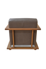 Modern European furniture - Oak Framed Lounge Chair - www.oroa.com