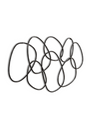 Modern European furniture - Interlocking Bronze Ring Wall Decor - www.oroa.com