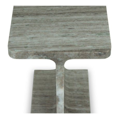 Modern European furniture - Marble I-Beam Accent Table - www.oroa.com