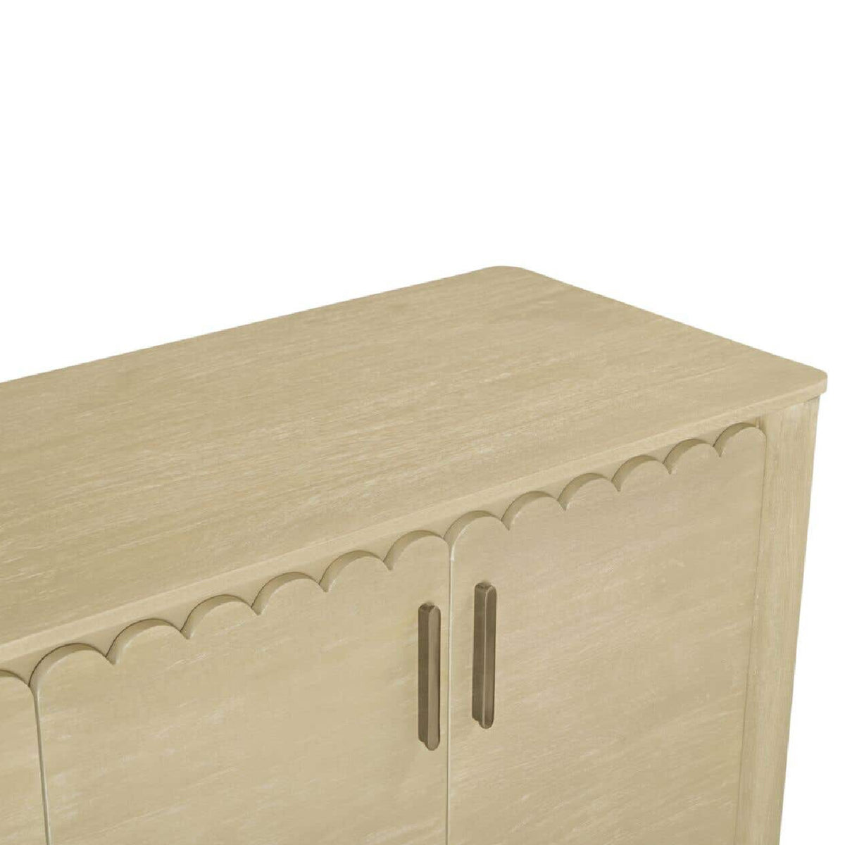 Scalloped Edge 4-Door Sideboard | Novi Living Wiley - www.oroa.com