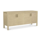 Scalloped Edge 4-Door Sideboard | Novi Living Wiley - www.oroa.com