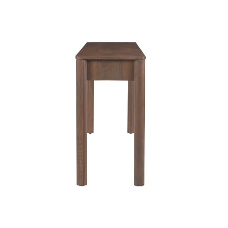 Modern European furniture - Wooden Scalloped 2-Drawer Console Table - www.oroa.com