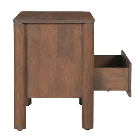 Scalloped-Edge 2-Drawer Nightstand | Novi Living Wiley  - www.oroa.com