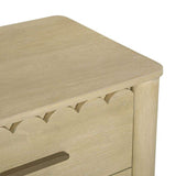 Scalloped-Edge 2-Drawer Nightstand | Novi Living Wiley  - www.oroa.com
