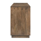Modern European furniture - 4-Door Mango Wood Sideboard - www.oroa.com