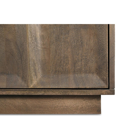 Modern European furniture - 4-Door Mango Wood Sideboard - www.oroa.com