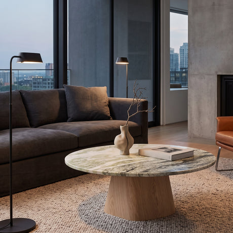 Round Marble Coffee Table | Novi Living Evelyn - www.oroa.com