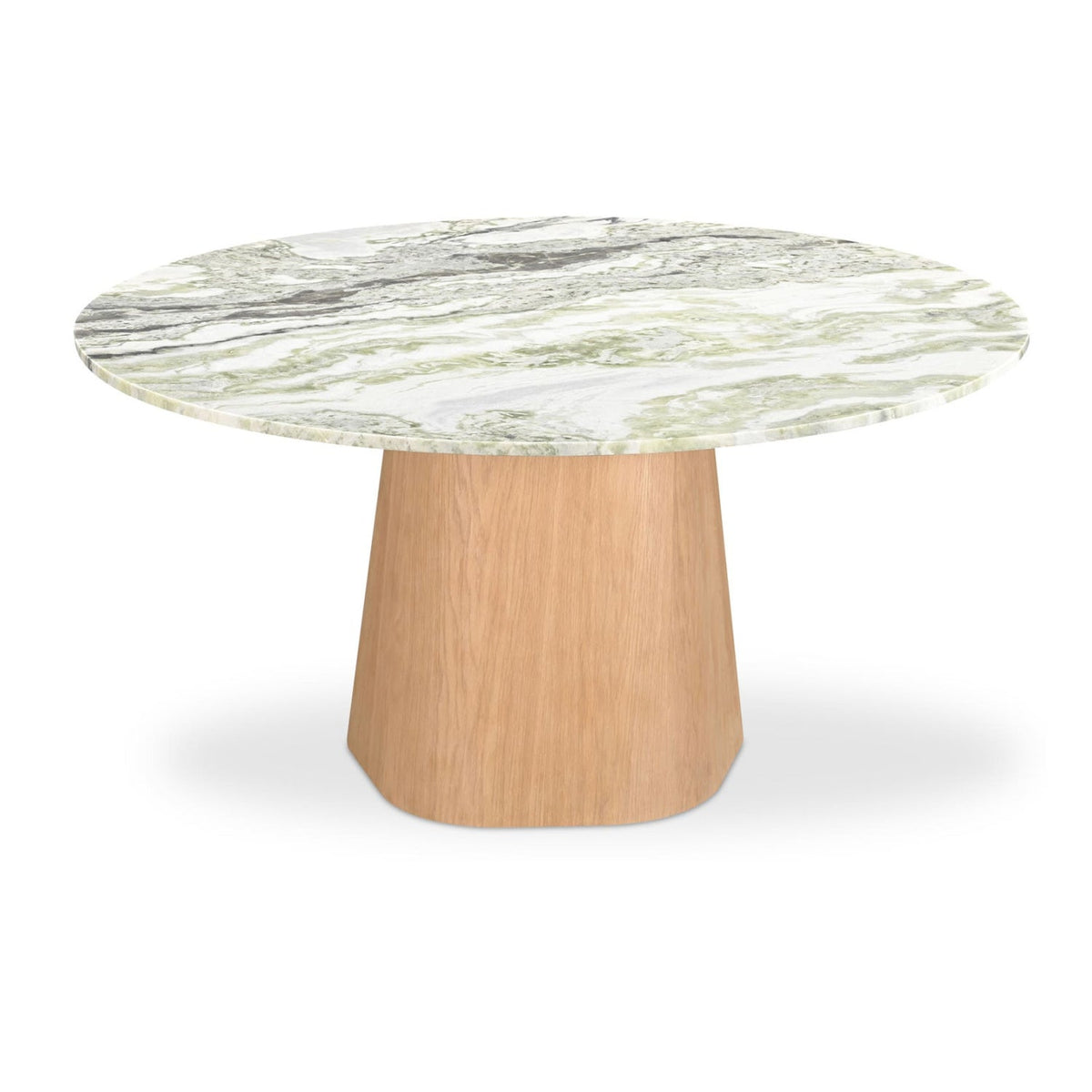 Modern European furniture - Round Onyx Marble Dining Table - www.oroa.com