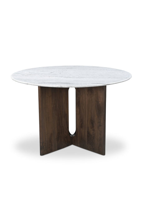Modern European furniture - Cross-Base Round Dining Table - www.oroa.com