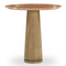 Modern European furniture - Round Marble Pedestal Coffee Table - www.oroa.com