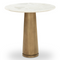 Modern European furniture - Round Marble Pedestal Coffee Table - www.oroa.com