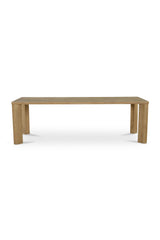 Modern European furniture - Minimalist Rectangular Dining Table - www.oroa.com