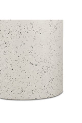 Modern European furniture - White Terrazzo Outdoor Bench - www.oroa.com