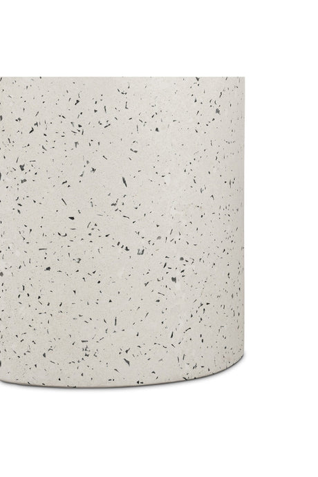 Modern European furniture - White Terrazzo Outdoor Bench - www.oroa.com
