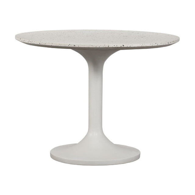 Modern European furniture - White Terrazzo Outdoor Coffee Table - www.oroa.com