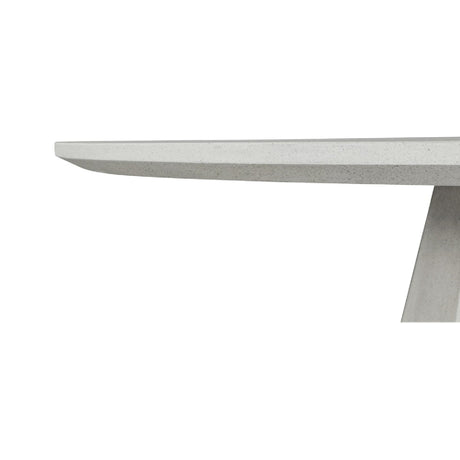 Modern European furniture - Concrete Indoor/Outdoor Dining Table - www.oroa.com