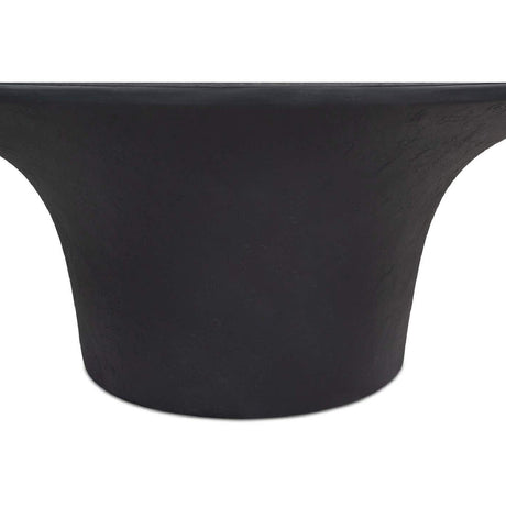Modern European furniture - Black Concrete Outdoor Coffee Table - www.oroa.com