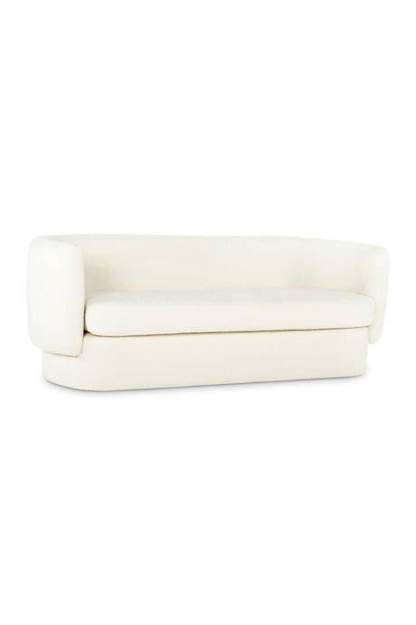 Modern European furniture - White Modern Curved Sofa - www.oroa.com